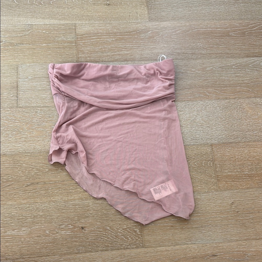 Pink Asymmetrical top